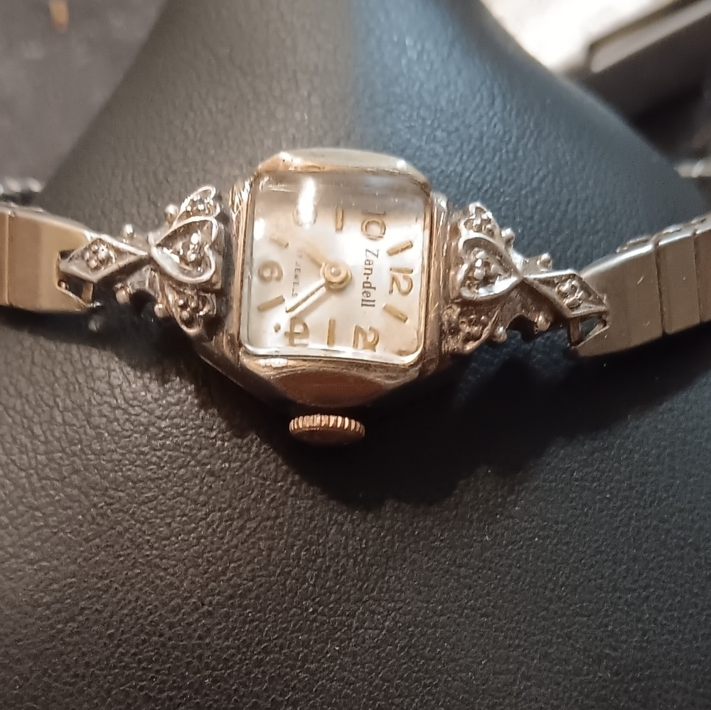 Rare Vintage Zan-Dell 1930s or 1940s womens 10K R.G.P watch - Picture 2 of 7